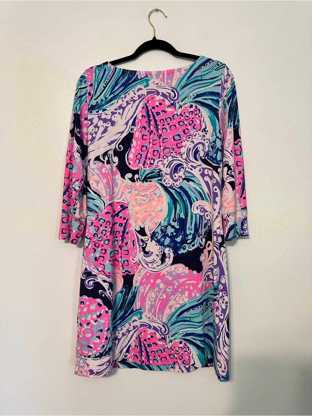 Lilly Pulitzer UPF 50+ Sophie Dress All That She Wants size Large - Picture 8 of 8